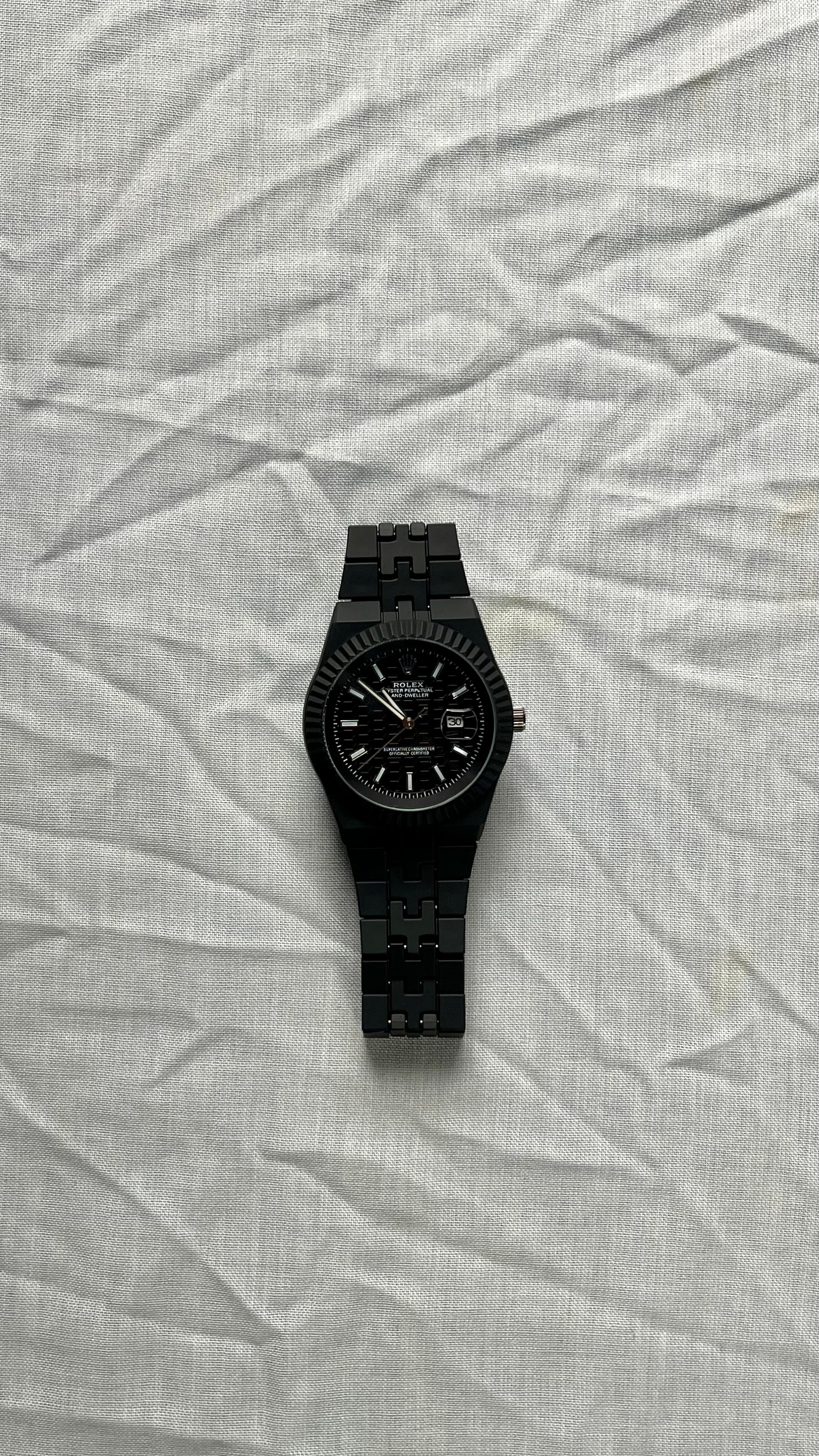 Black rolex carbon