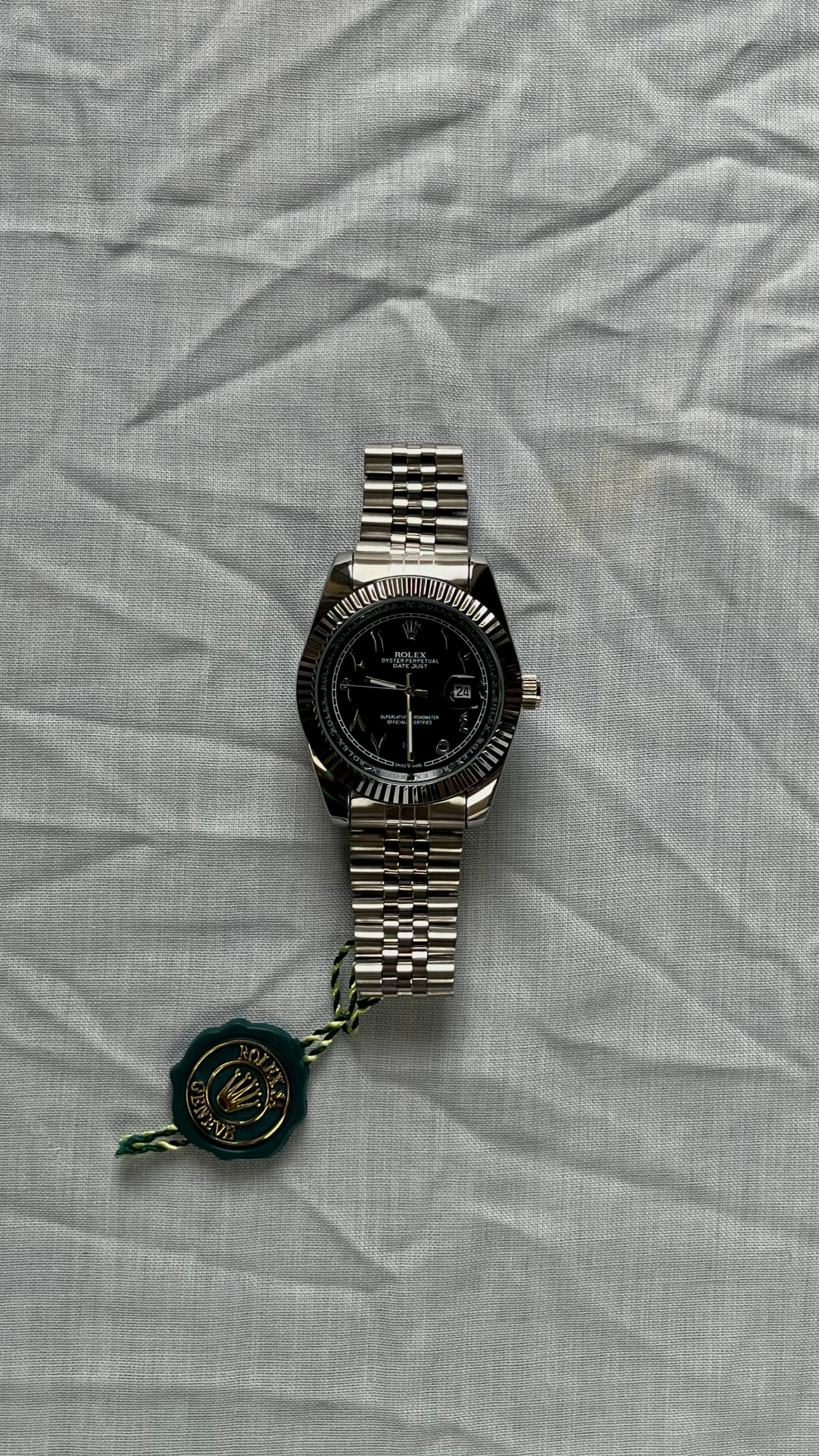 Rolex Arabic numbers