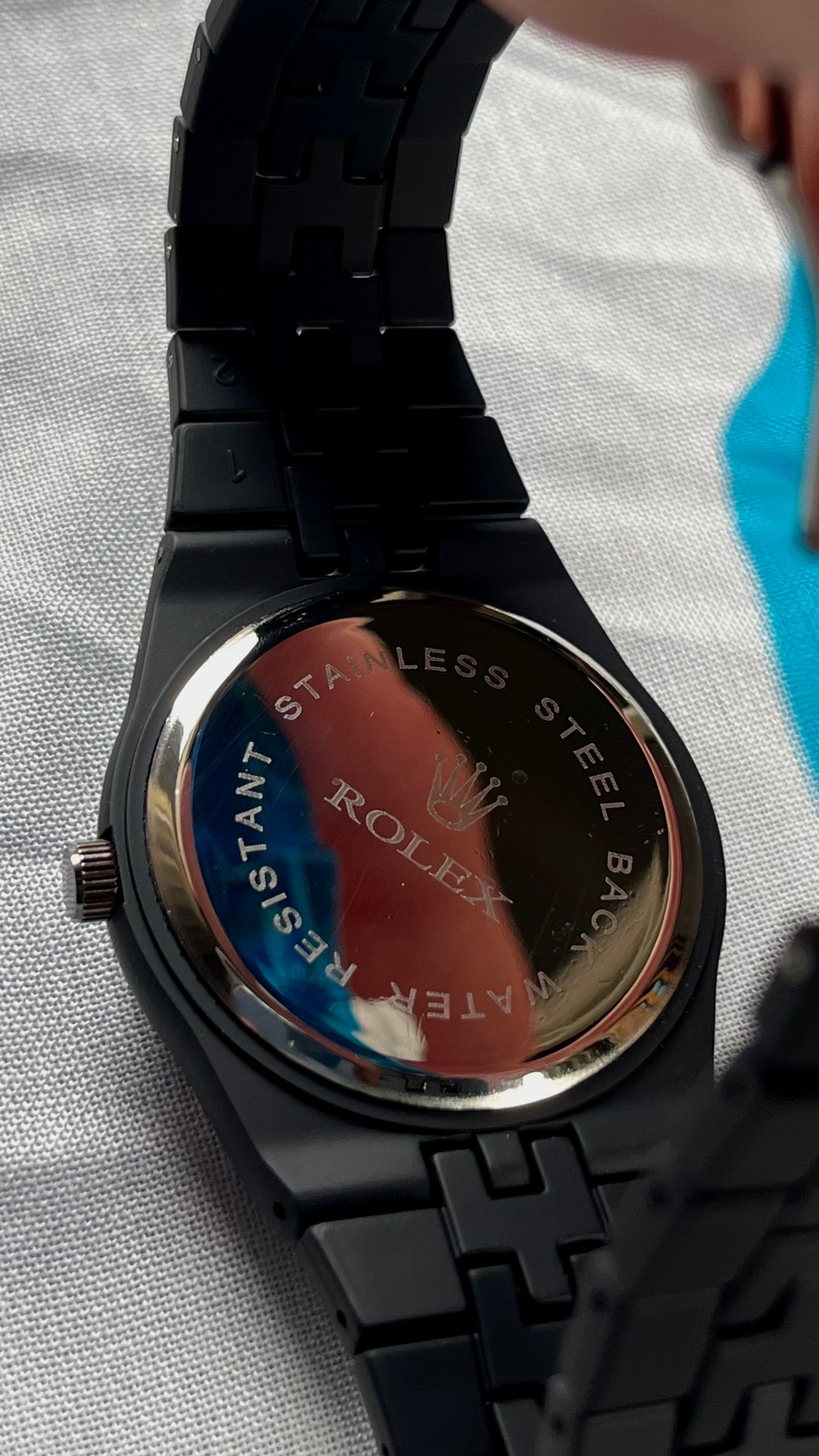 Black rolex carbon