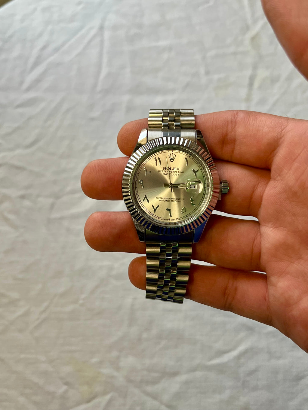 Rolex arabic